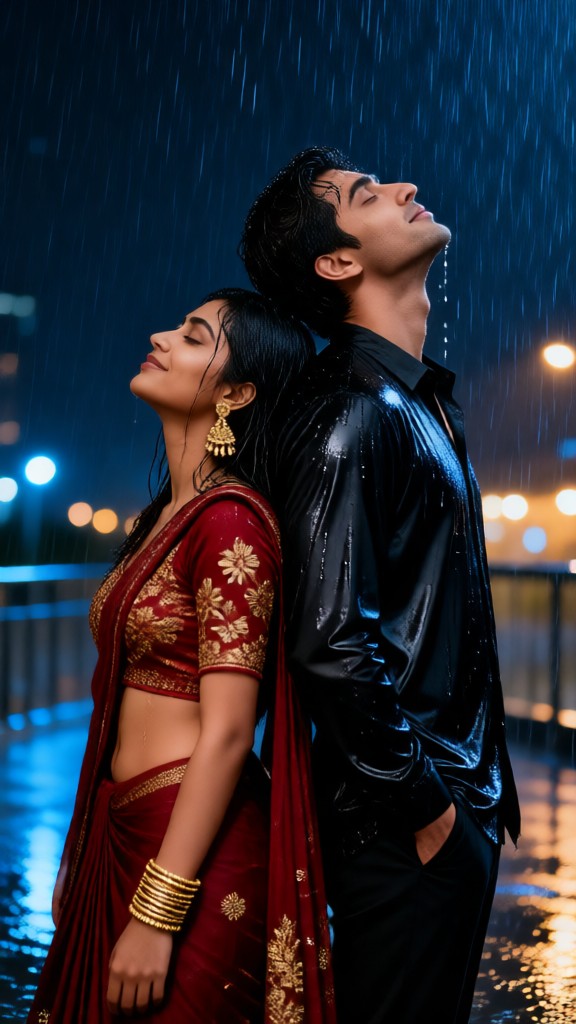 Rainy Day Photo Shoot for Couples image