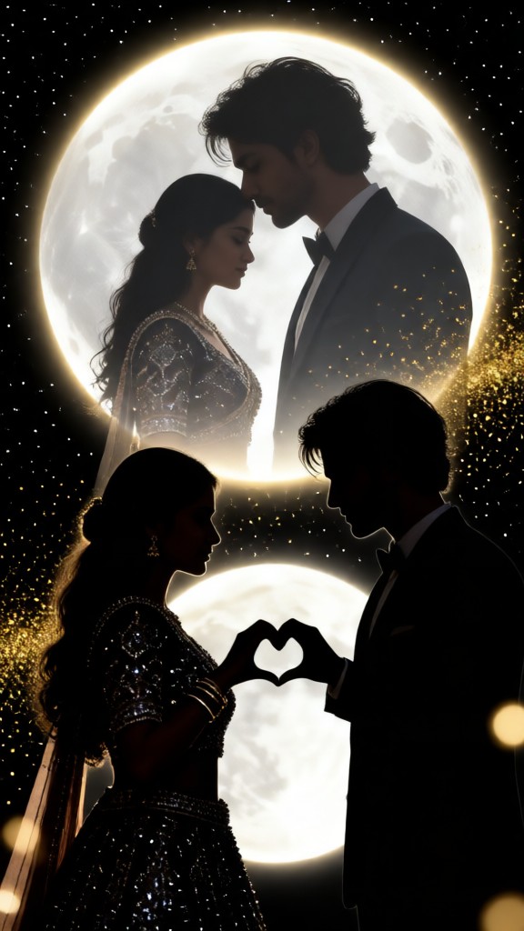 Mysterious and Beautiful Black Couple image