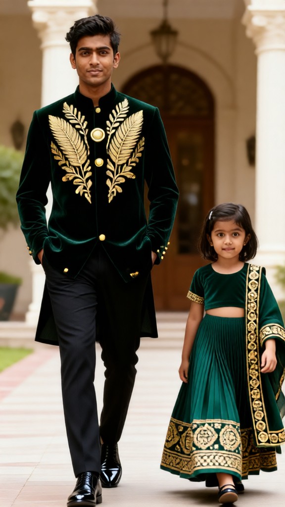Cool and Stylish Father-Daughter Photos image