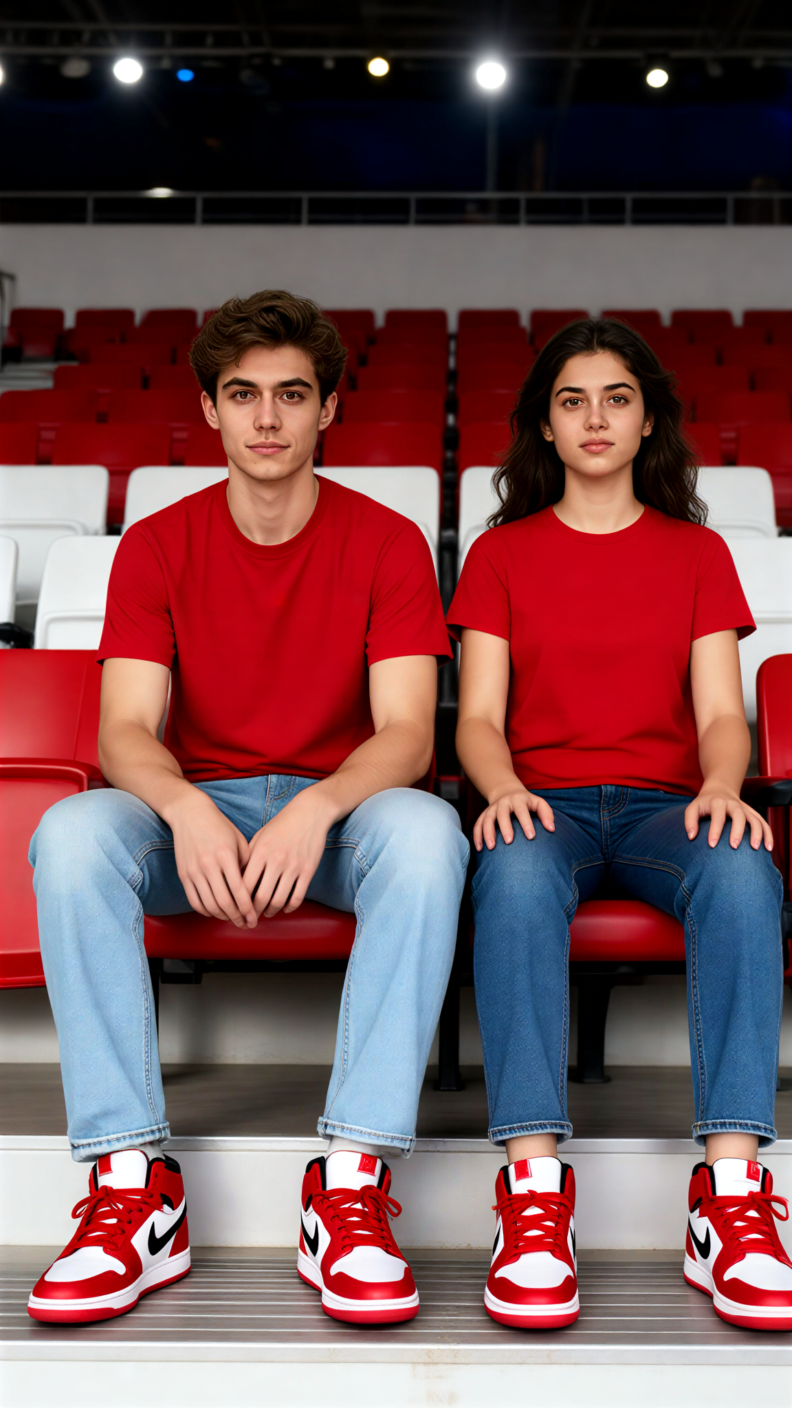 Stadium Seats Together image