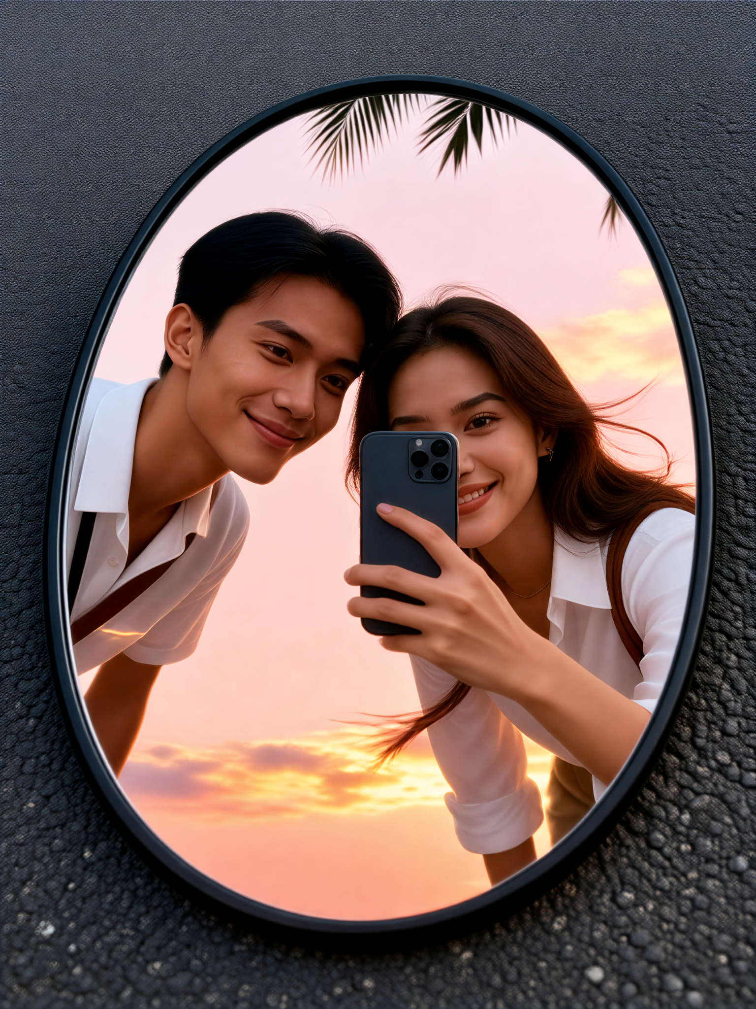 Ground Mirror Selfie 7 image