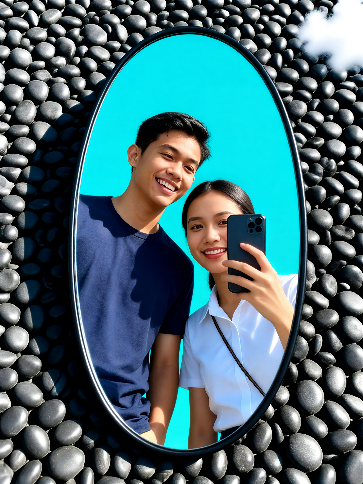 Ground Mirror Selfie 9 image
