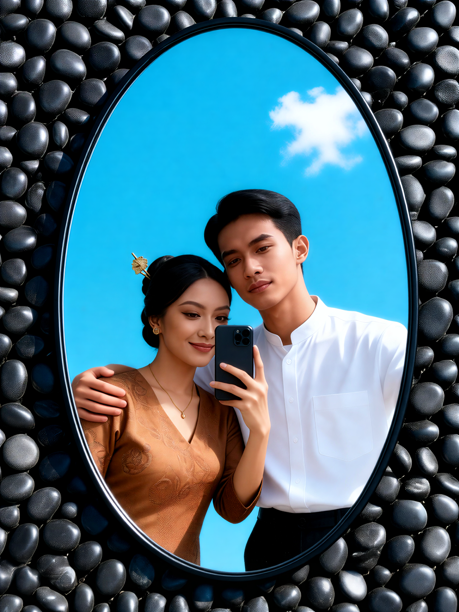 Ground Mirror Selfie 10 image