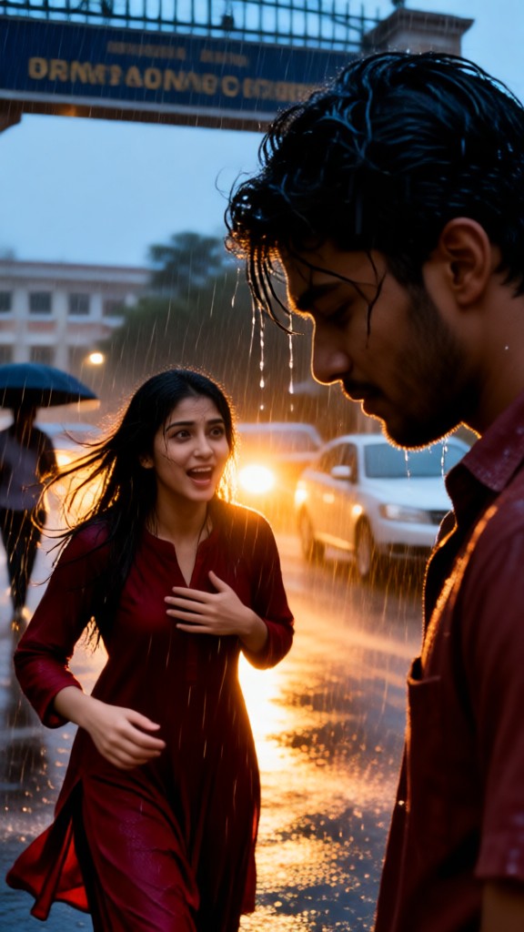 A Reunion in the Downpour image