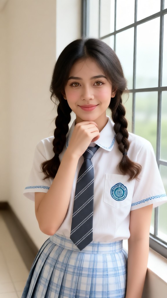 Cute, Innocent, and Beautiful Girl-03-I image
