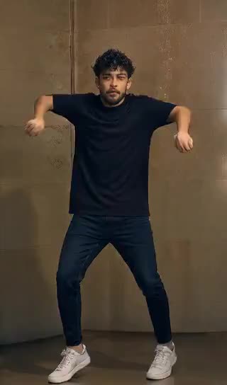 Neck stretching dance image