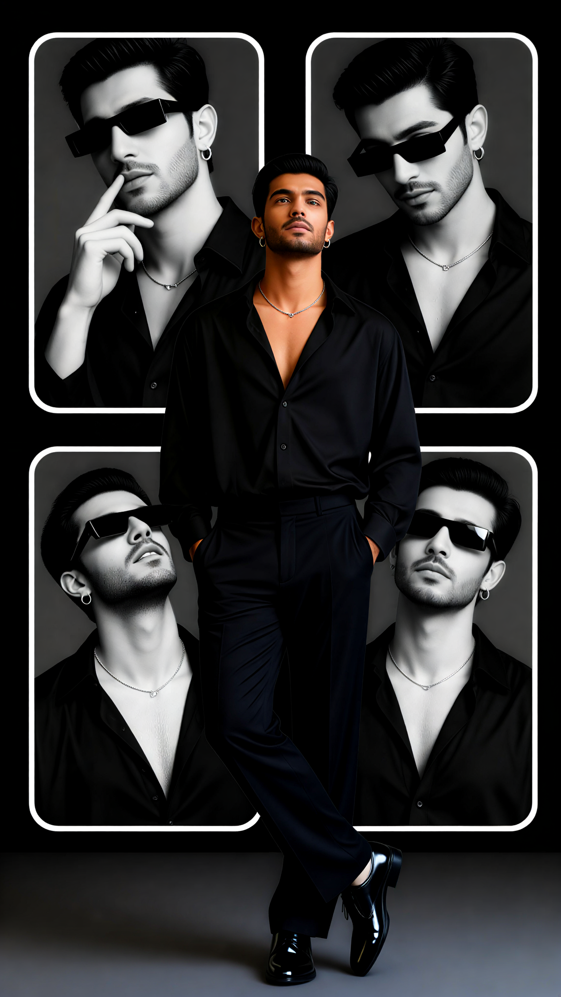 4-cut photo set image
