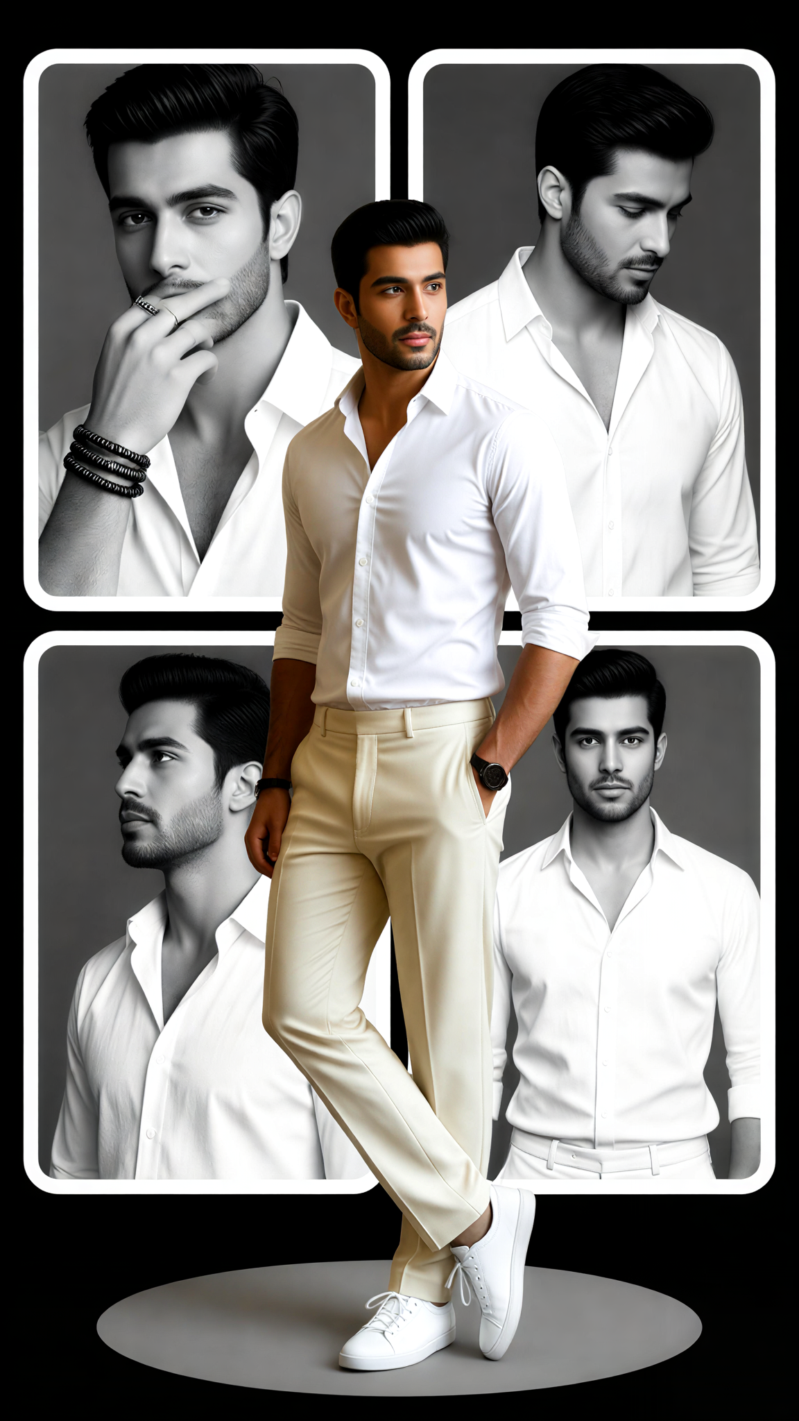 4-cut photo set image