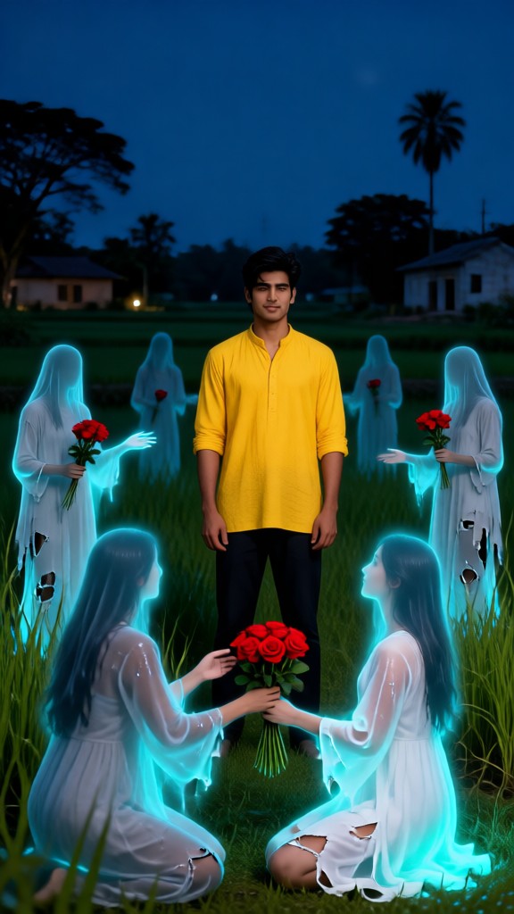 Scary, female ghost fell in love with me image