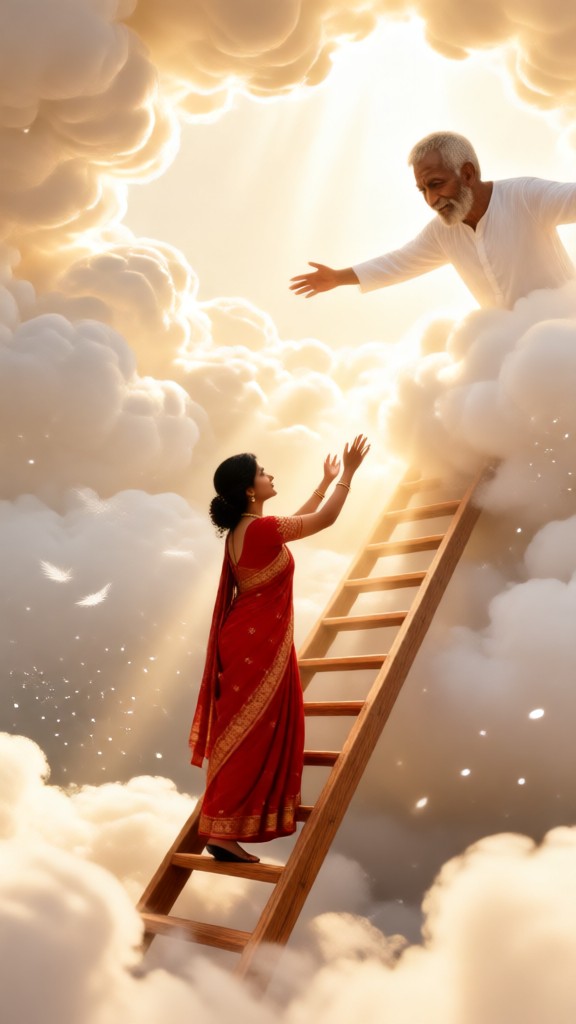 Embrace in the Clouds image