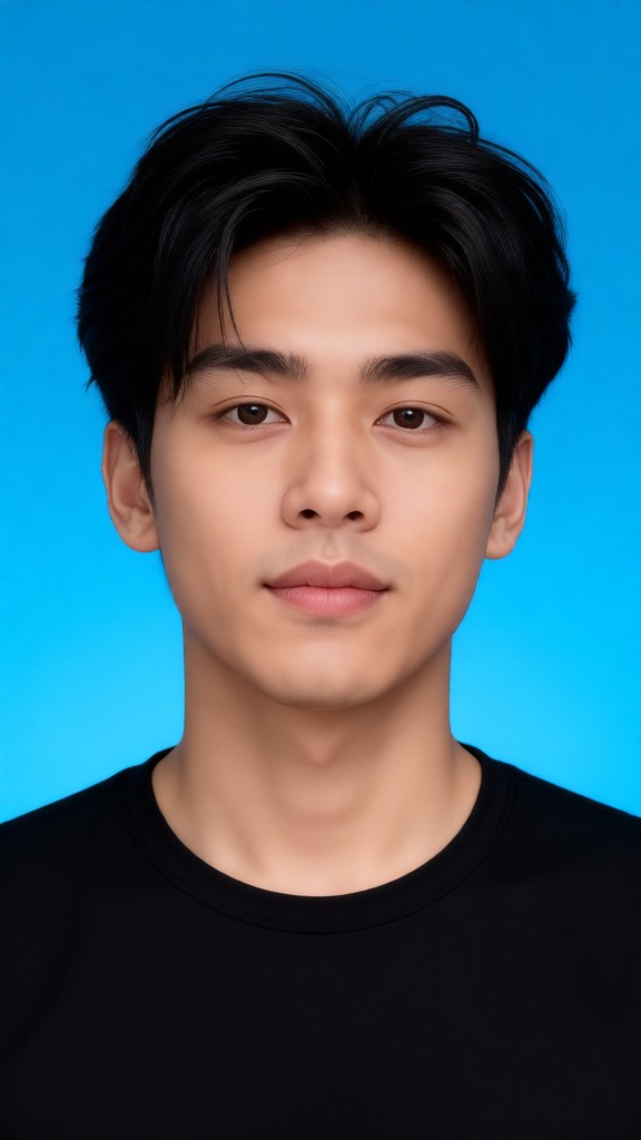 Blue ID Photo-I image