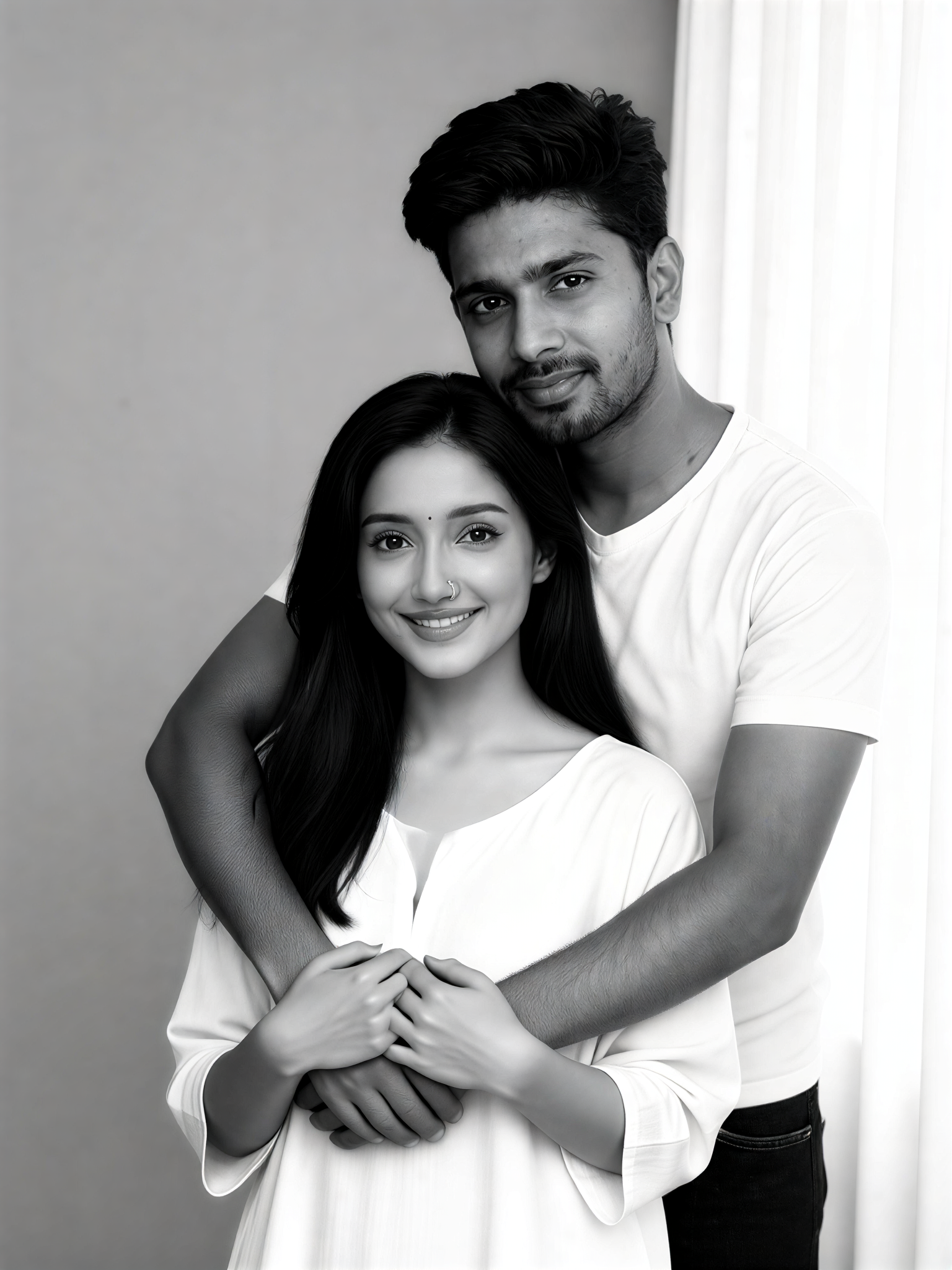 Black and white couple-19 image