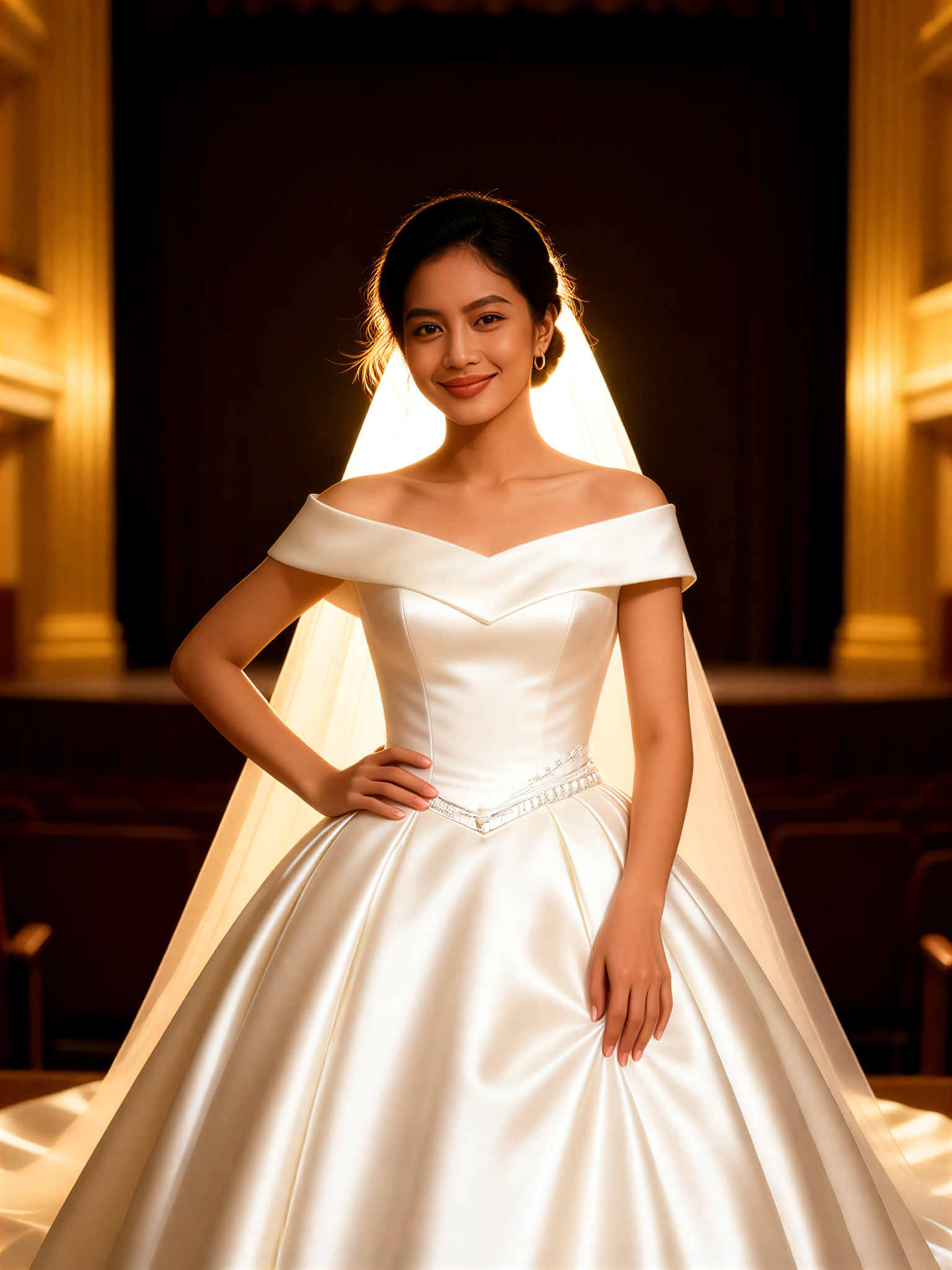 Western Bridal Gown 1 image