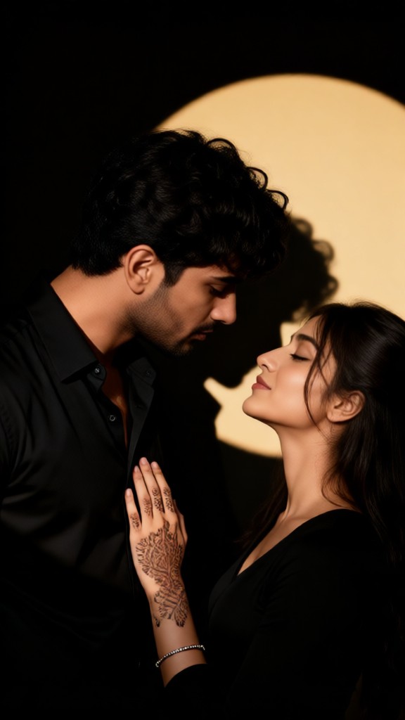 Sexy and Mysterious Couple image