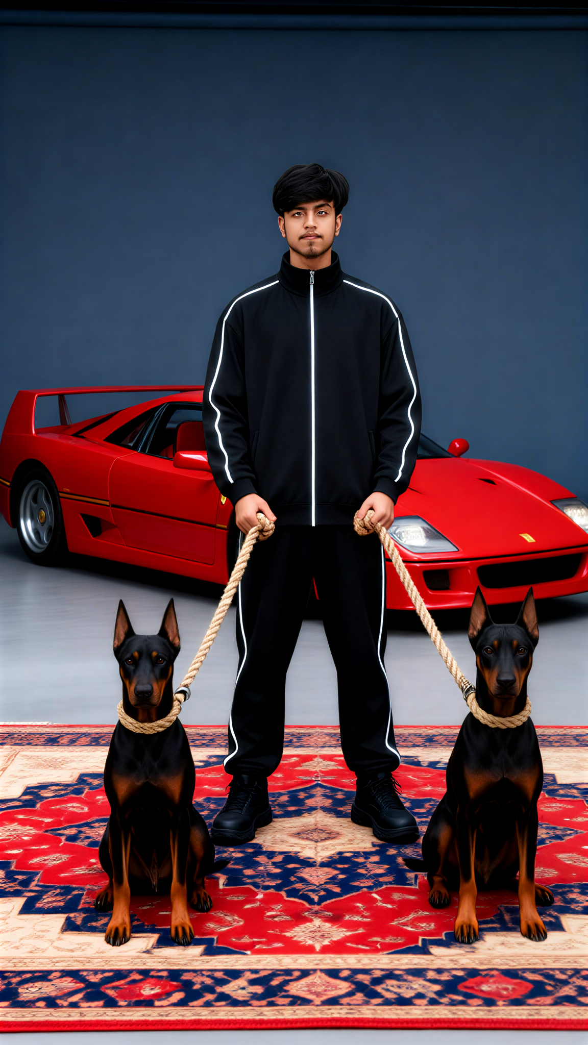 Fierce Dog and Sports Car image
