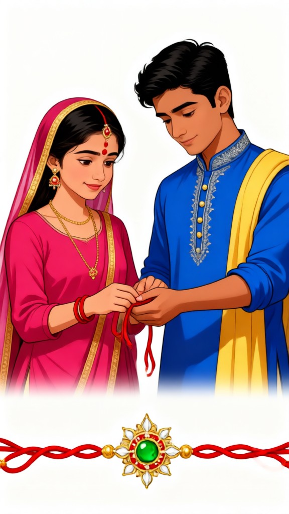 Brother and sister turn into cartoons with a simple sketch. image