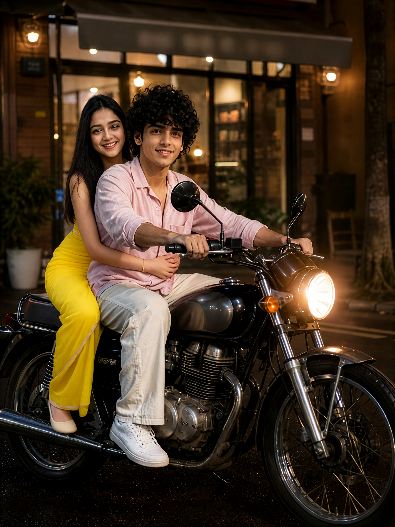 two-Person Motorcycle image