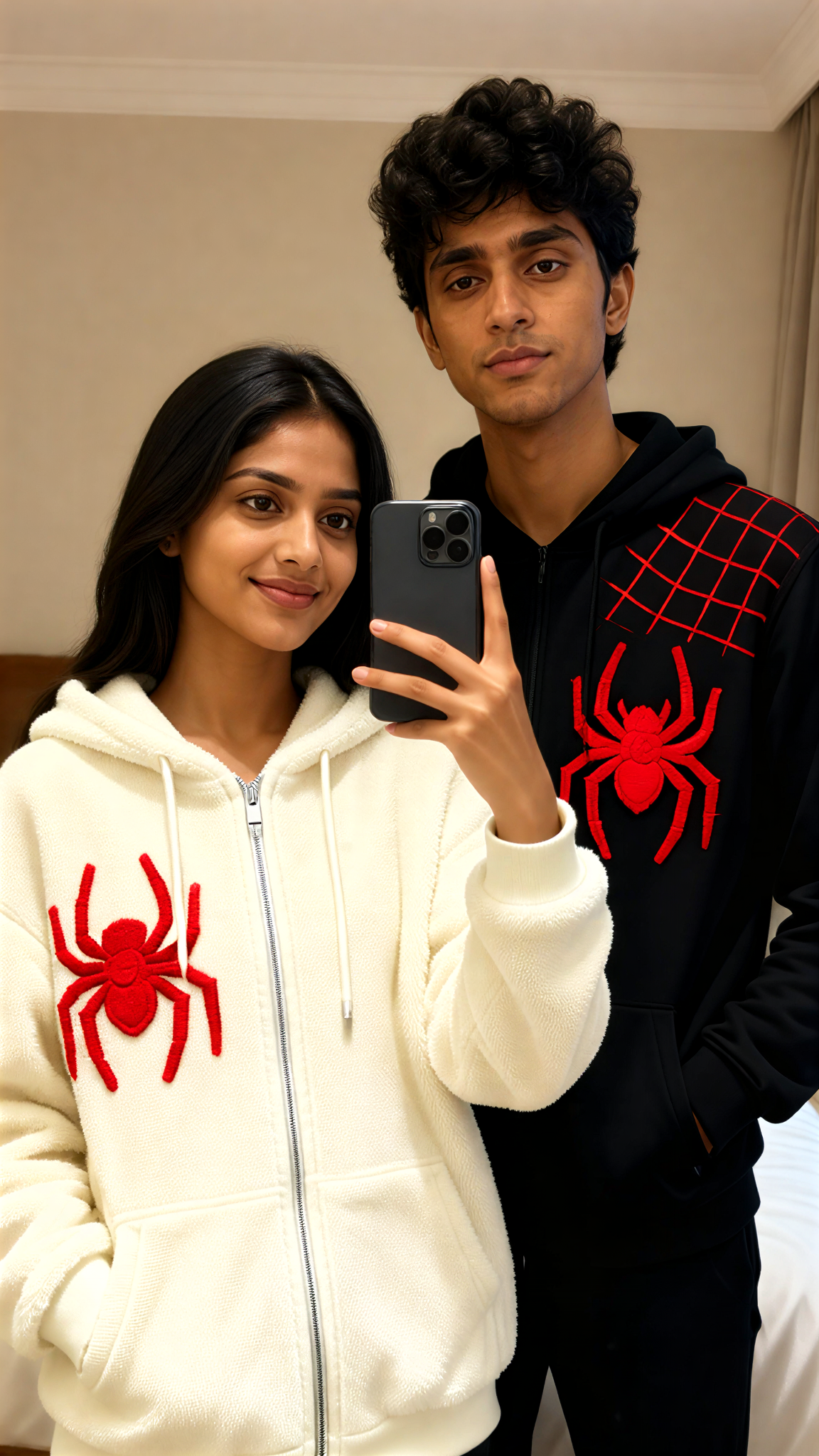 Eine Sammlung von Selfies, die während der Anpassung von Gesichtern aufgenommen wurden image