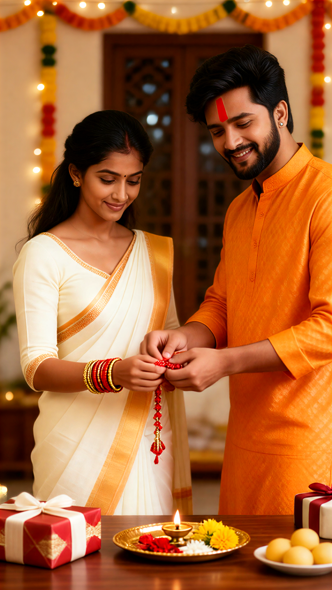 Wear wristbands on Rakshabandhan Day image