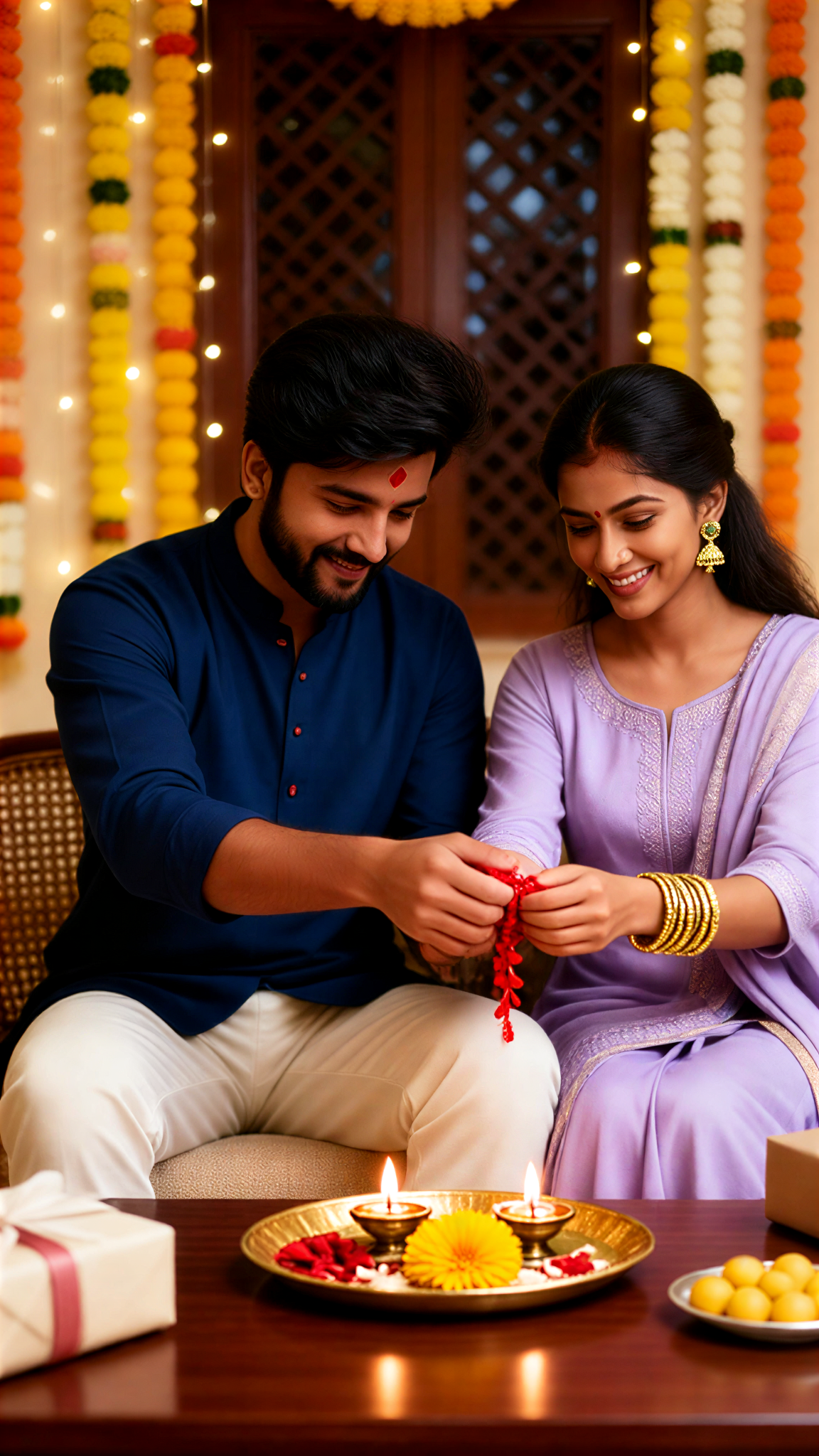 Wear wristbands on Rakshabandhan Day image