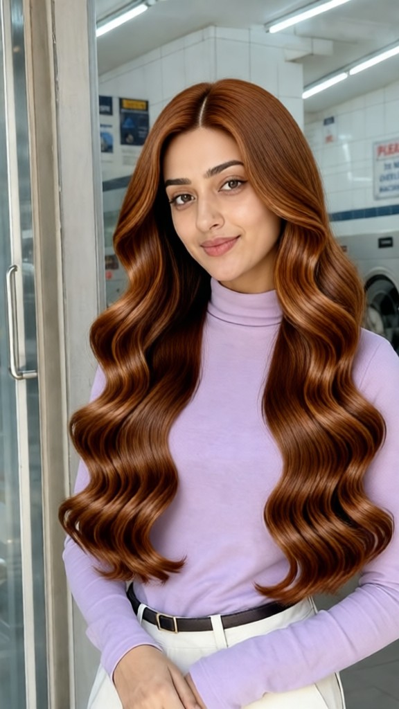 Das Mädchen mit den großen braunen Curls image