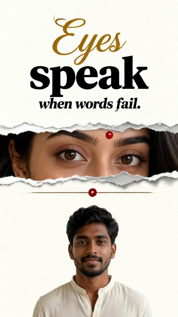 'Tearing Paper, Gazing at the Couple' Poster image