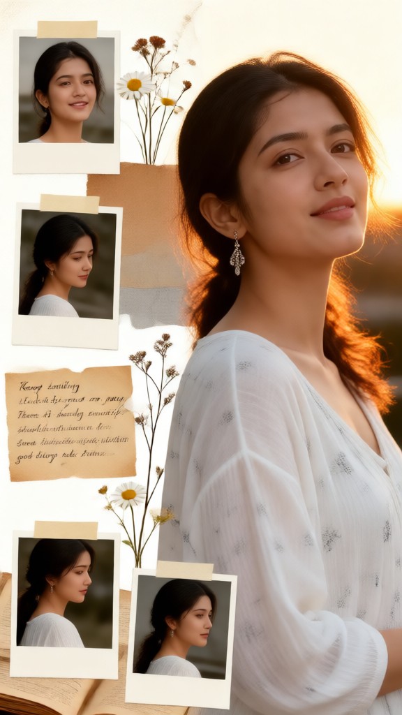 Beautiful Girl Collage image