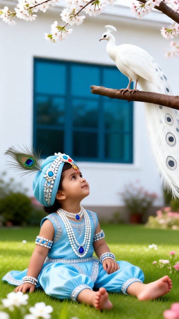 Baby Krishna image