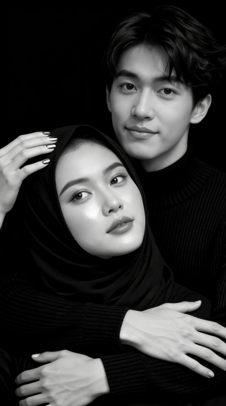 Black-and-white couple GIFs from South-East Asia image