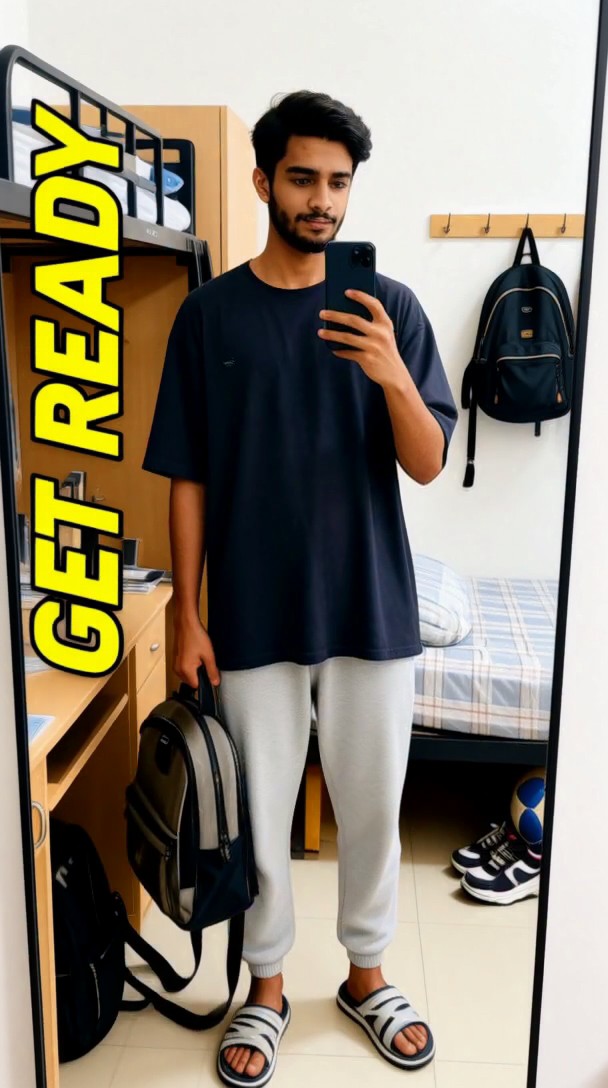 Dorm Gym Street Food Vlog image