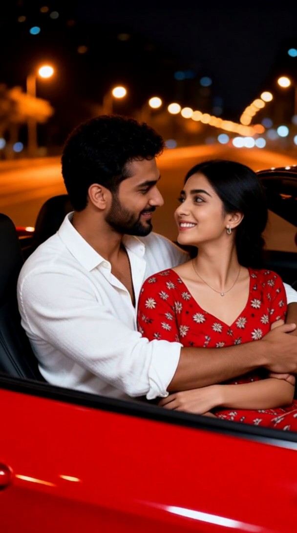 Video-Romantic Couple in the Car image
