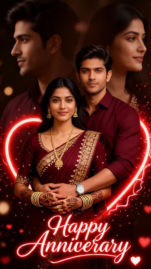 Wedding Anniversary Photoshoot image