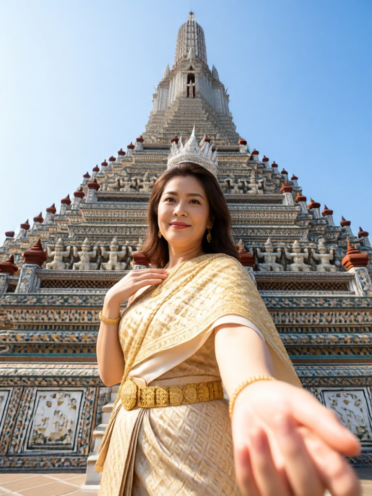 Traditional Temple Attire image