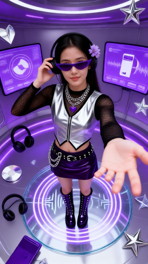 Y2K Aerial Photoshoot image