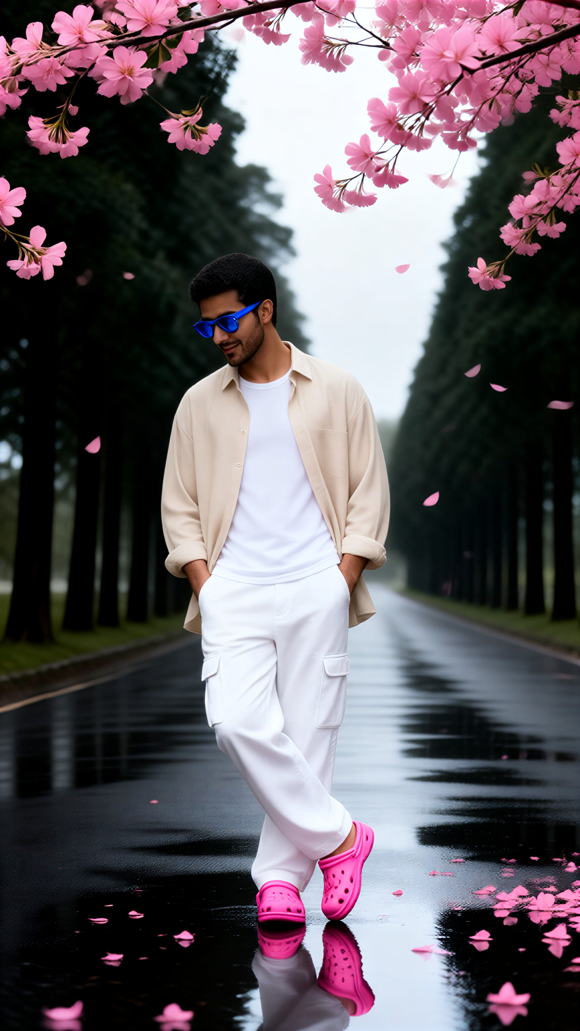Photos of Red Shoes and Red Flowers image