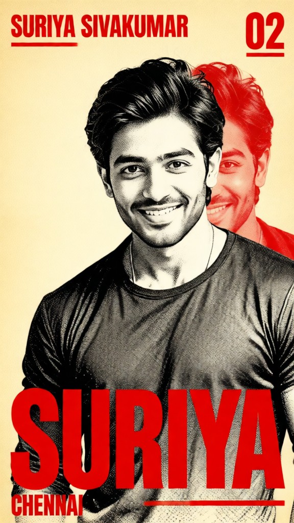 Red Orange Shadow Actor Poster image