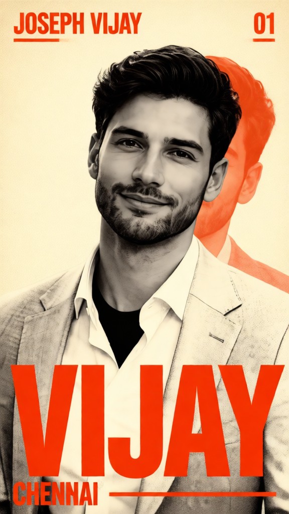 Red Orange Shadow Actor Poster image