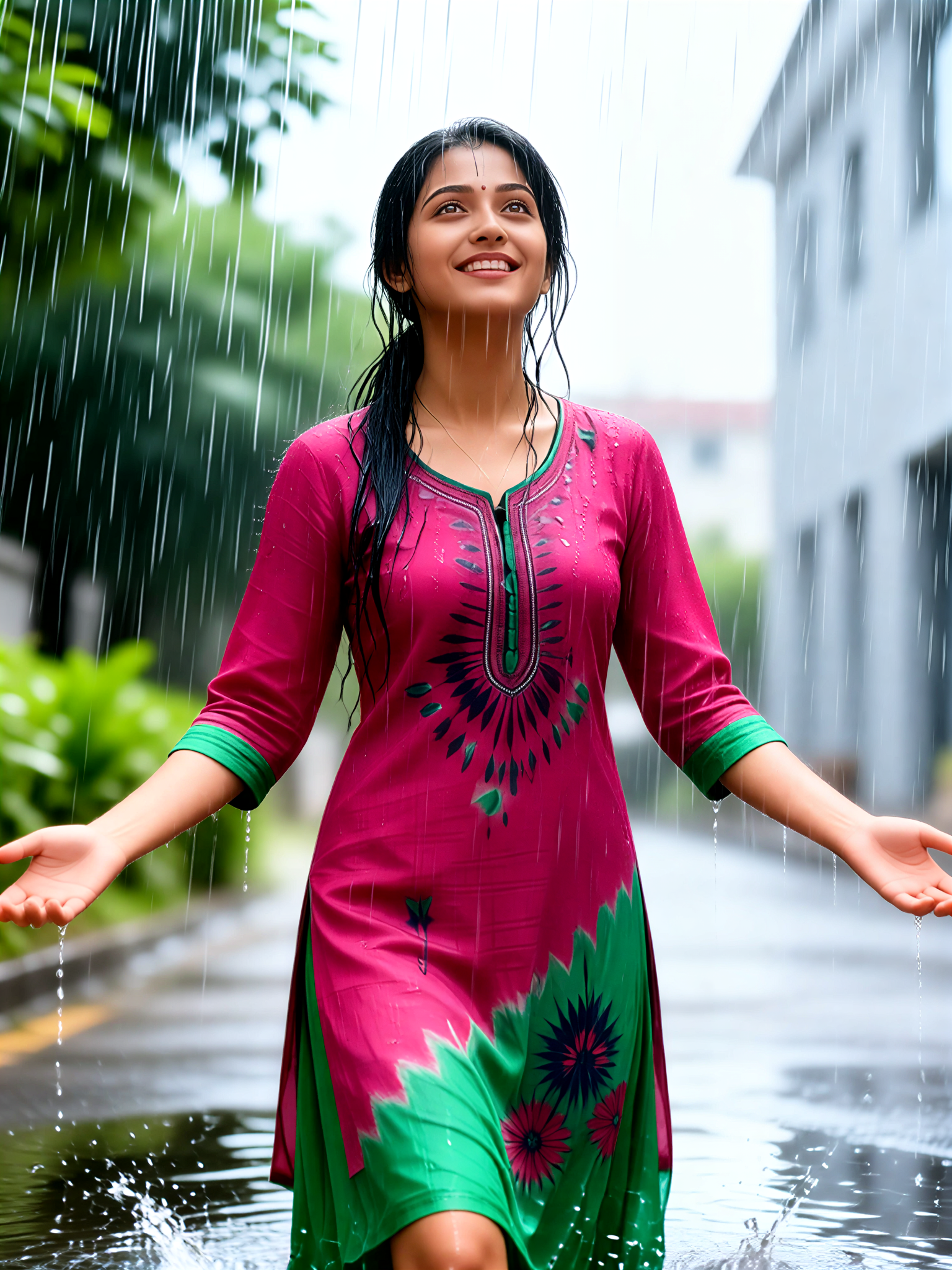 Enjoying the rain 2 image