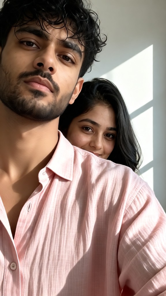 Verstecken Sie sich hinter meinem Liebhaber—Pink Shirt-02 image