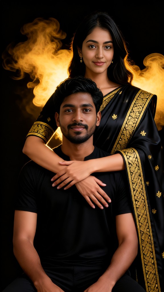 Couples' Photos in Black image