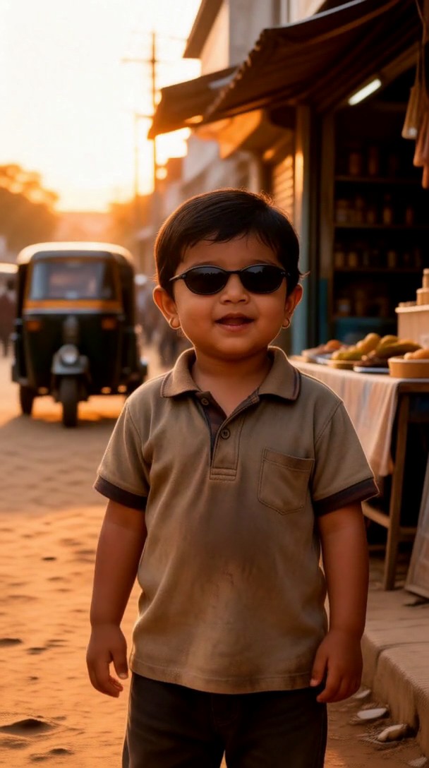 Baby dressed as an adult-1 image