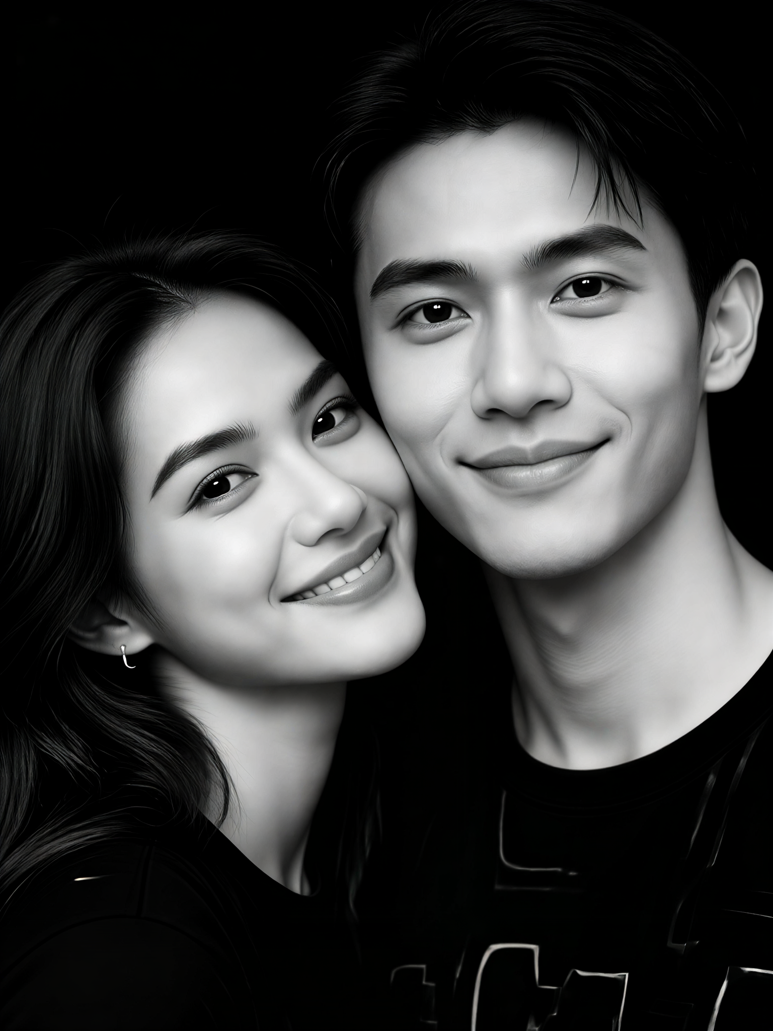 Black-and-White Couple 6 image