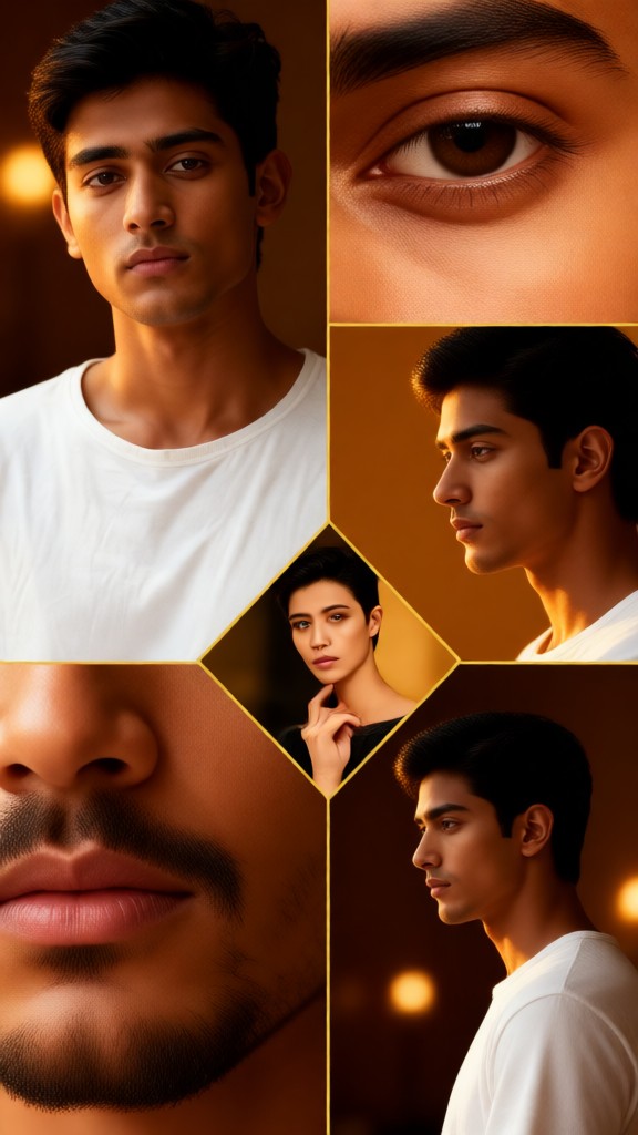 Multi-panel collage poster image