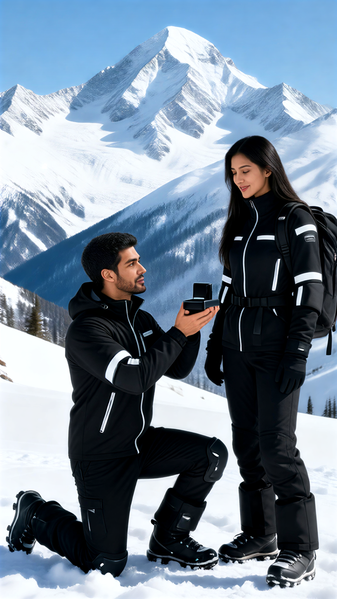 A Proposal on a Snow-Capped Mountain image