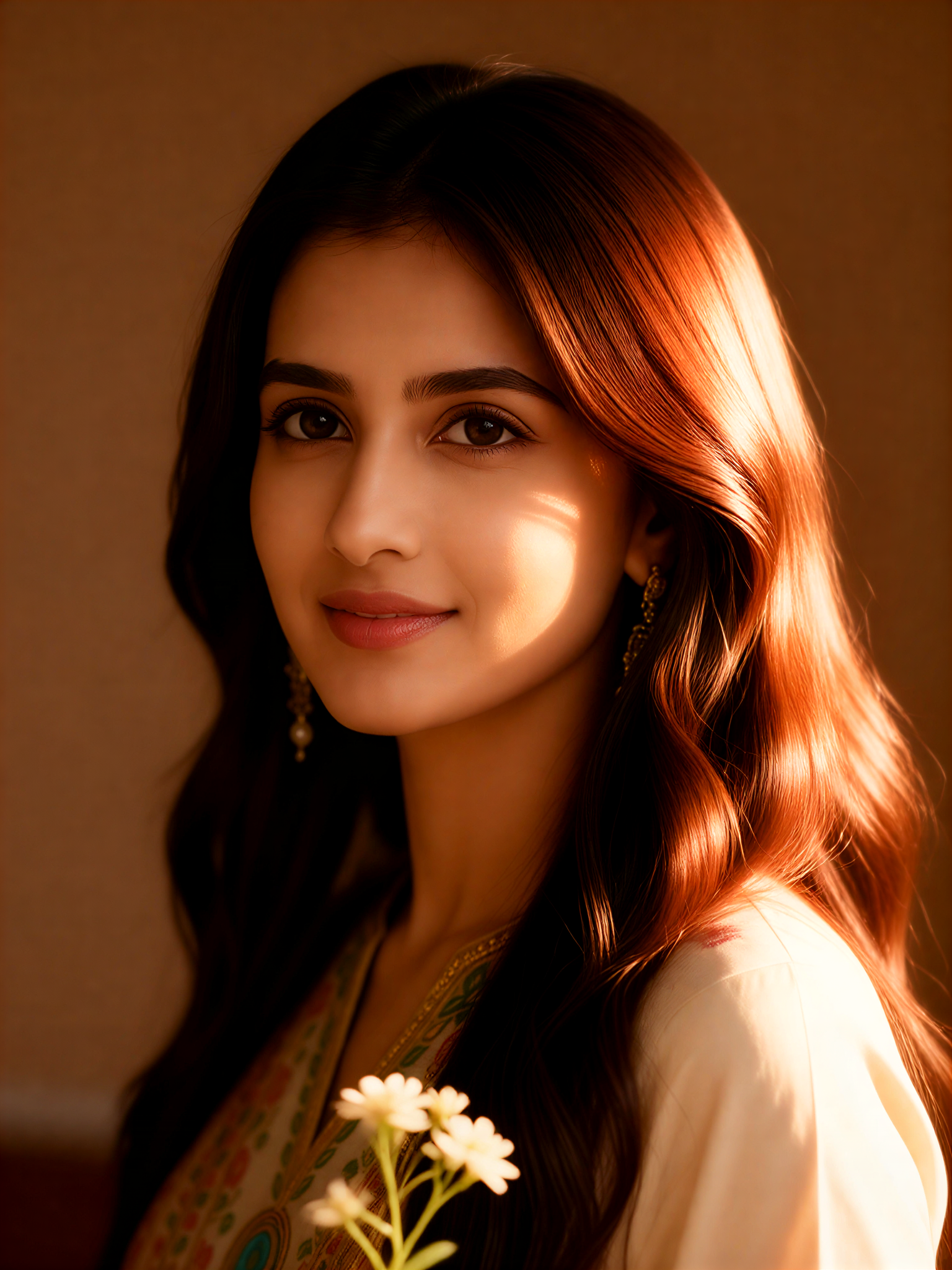 Warm Cinematic Portrait 1 image