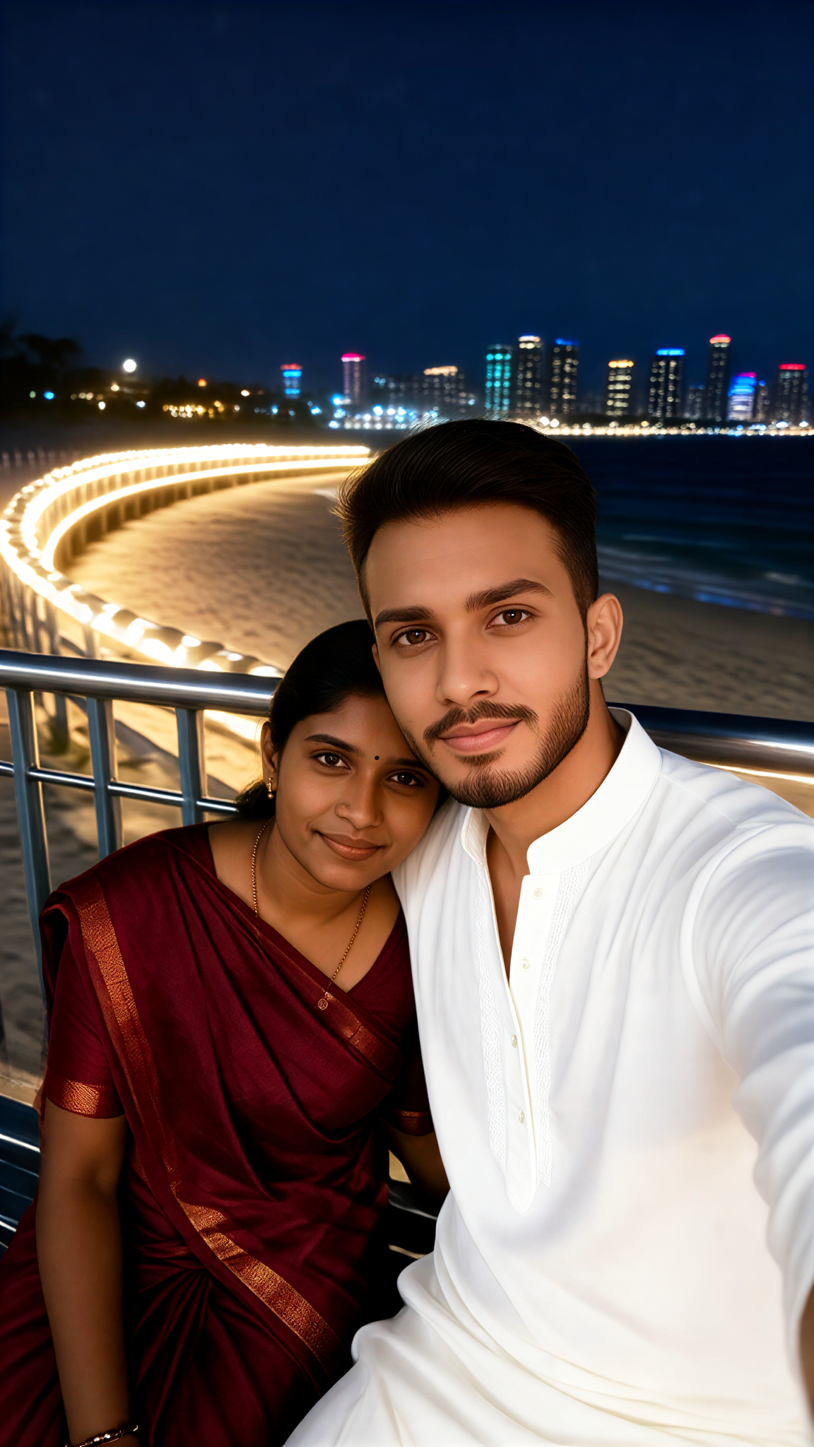 Marine Drive Nacht image