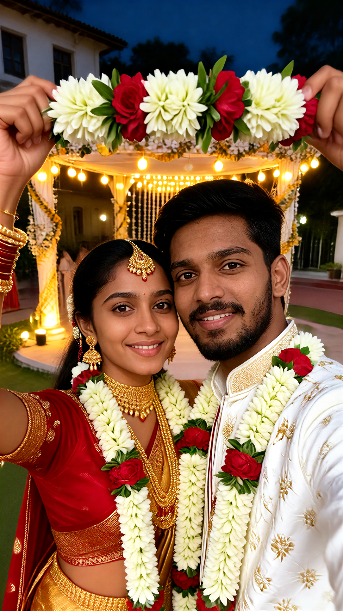Wedding Travel Selfie image