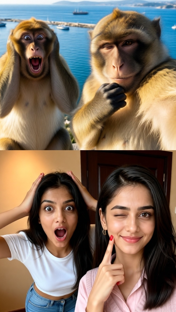 Girls and Cute Little Animals-02 image