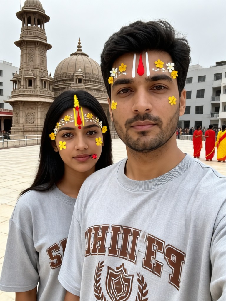 Couple Selfie image