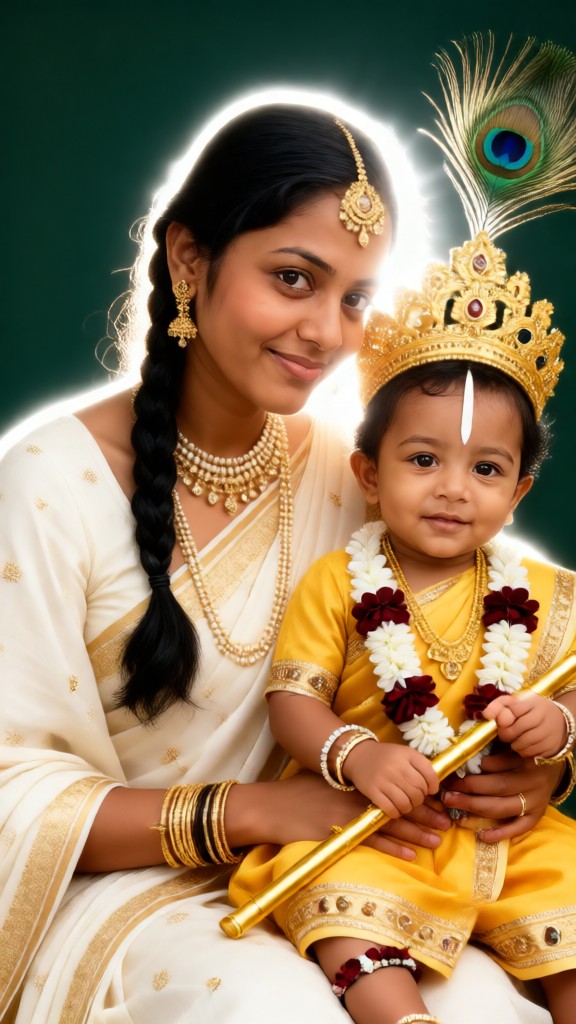 Krishna as a Child image